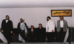 بازدید حجت‌الاسلام و المسلمین پورمحمدی از متروی تهران؛ سال 1374/گزارش تصویری
